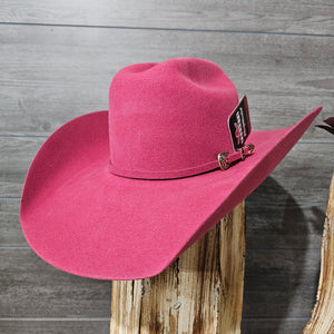Prohats Stephenville Pink Fur Felt Cowboy Hat – Heck Of A Lope