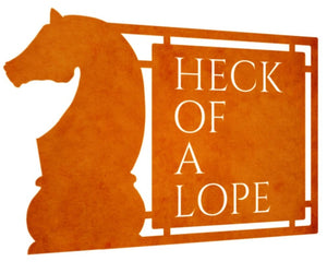 Heck Of A Lope
