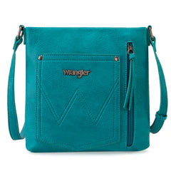 WG97G-9360 Wrangler Braided Concealed Carry Crossbody - Turquoise