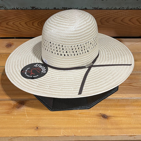 Atwood Hat Company Paxton Ramsey PolyRope Straw Hat (4 3/4" Brim)