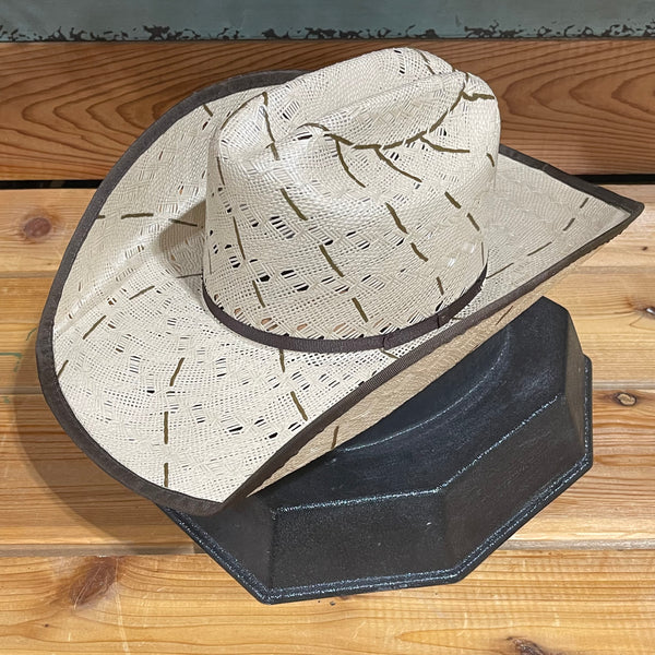 Biggar Hats "Pinwheel" Straw Hat