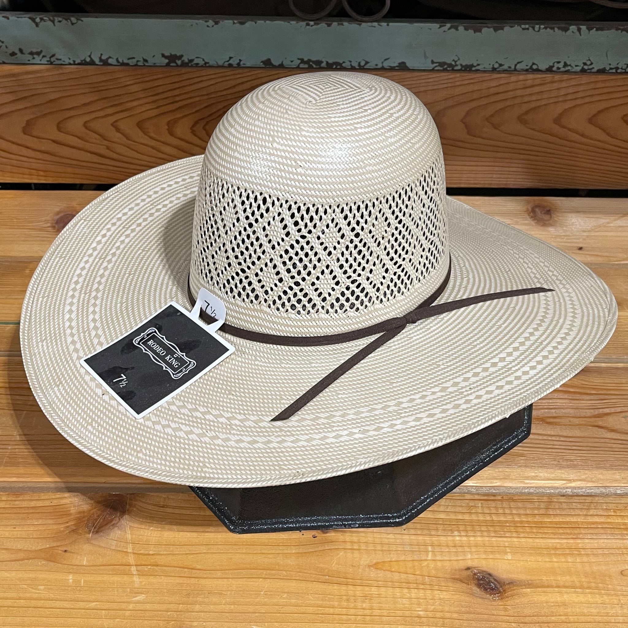 Rodeo King Diamond Breeze Straw Hat 5” Brim
