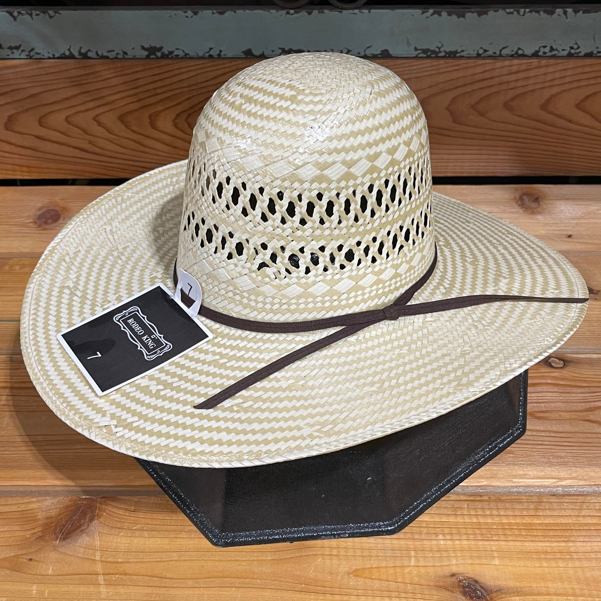 Rodeo King Polyrope Straw Hat 4 1/2” Brim