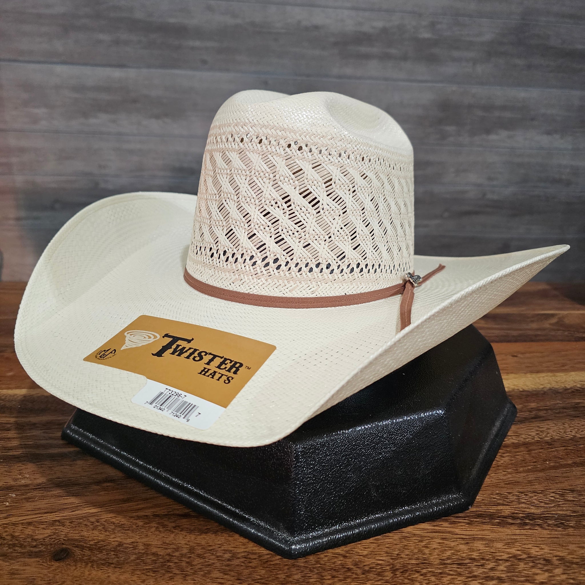 Twister 30x Ivory Shantung Straw Hat