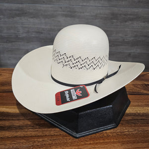 Prohats 81 Ivory Shantung Straw Hat