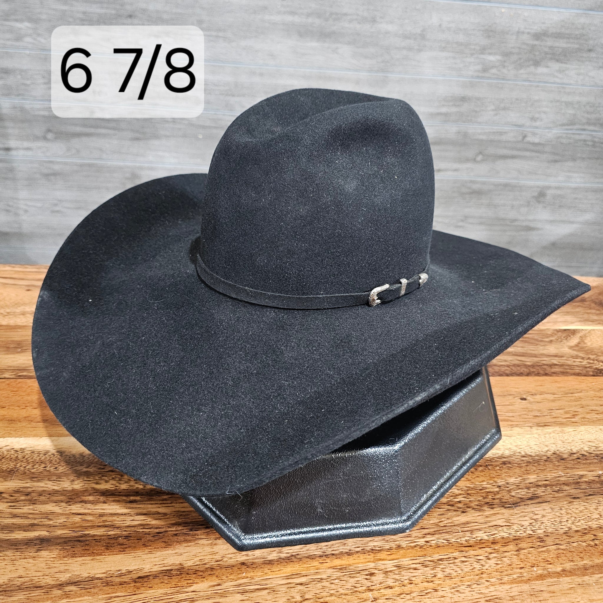 Bailey 5x Black 5" Brim