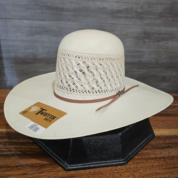 Twister 30x Ivory Shantung Straw Hat