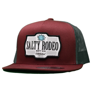 Salty Rodeo Co. Maroon Migo Trucker Cap