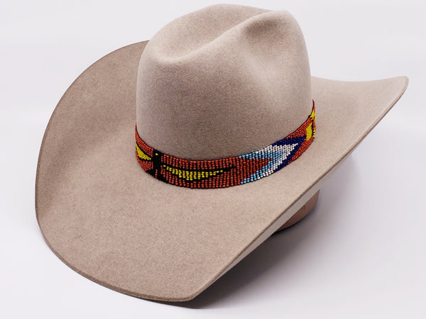 Basic Aztec Beaded Hatband