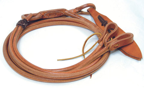 Schutz Bros Professionals Choice Harness Leather Romal Reins With Waterloops