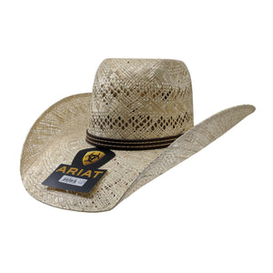 Ariat 10x Sisal Straw Cowboy Hat (4 1/2" Brim)