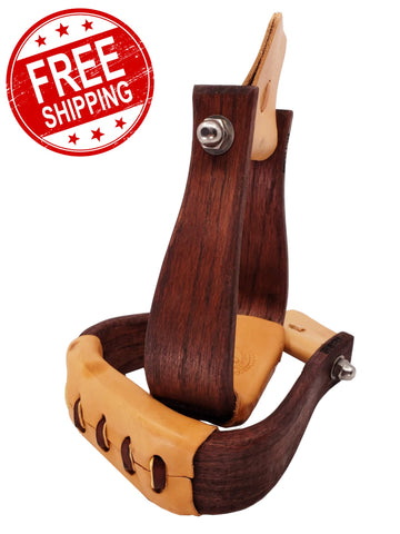 Nettles "The Duke" 2" All Purpose Wood Stirrups