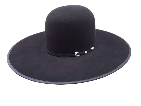 Atwood Hat Company Black 7x Felt Hat (5" Brim)