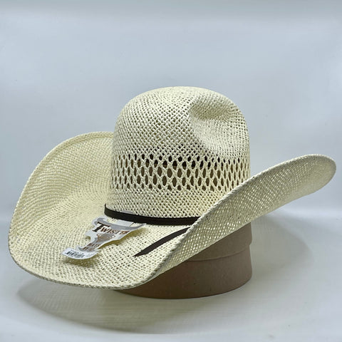 Twister Jute Twisted Weave Straw Hat ( 5" Brim)