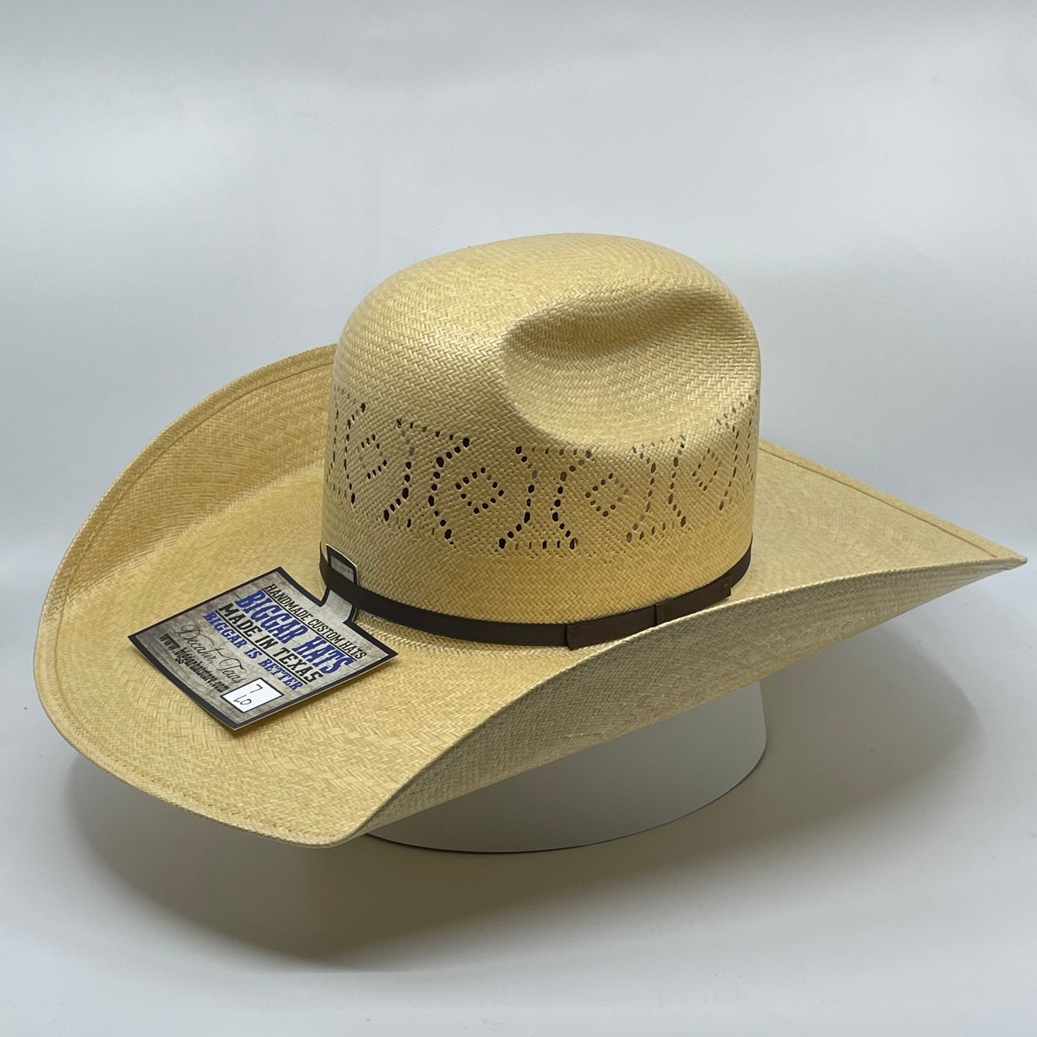 Biggar Hats "Haden" Straw Hat (5 Inch Brim)