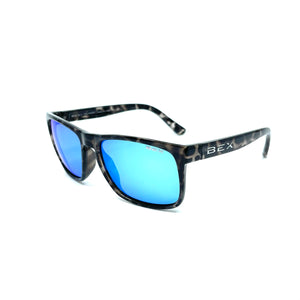 BEX Jaebyrd II Polarized Sunglasses Tortoise Gray/Sky