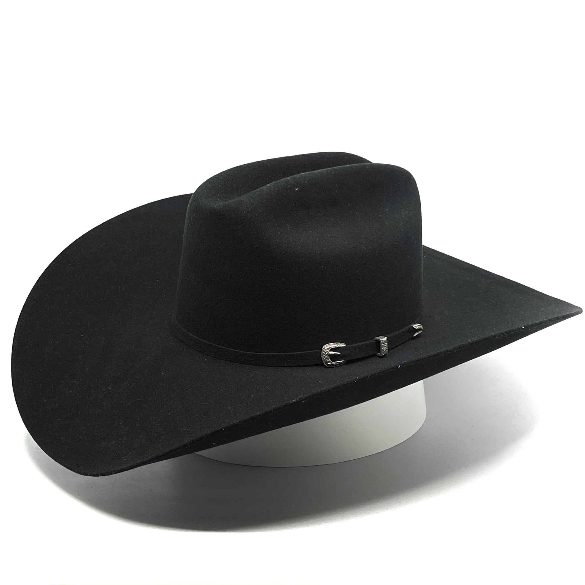 Atwood Hat Company 4x Black Felt Hat (5” Brim)