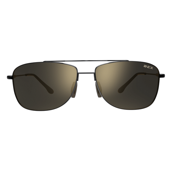 BEX Draeklyn Polarized Sunglasses (Black/Brown)