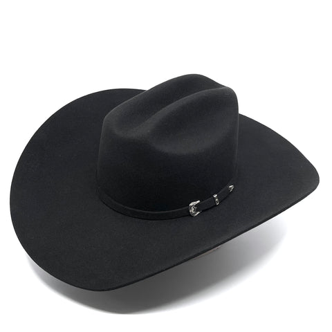 Atwood Hat Company 4x Black Felt Hat (5” Brim) – Heck Of A Lope