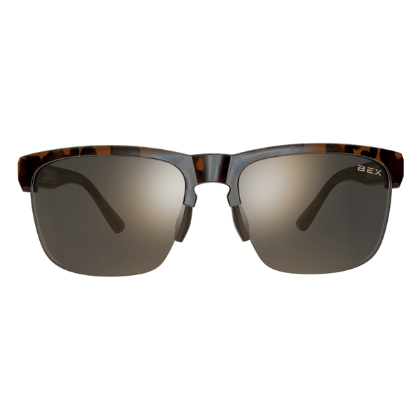 BEX Free Byrd Polarized Sunglasses Tortoise/Brown