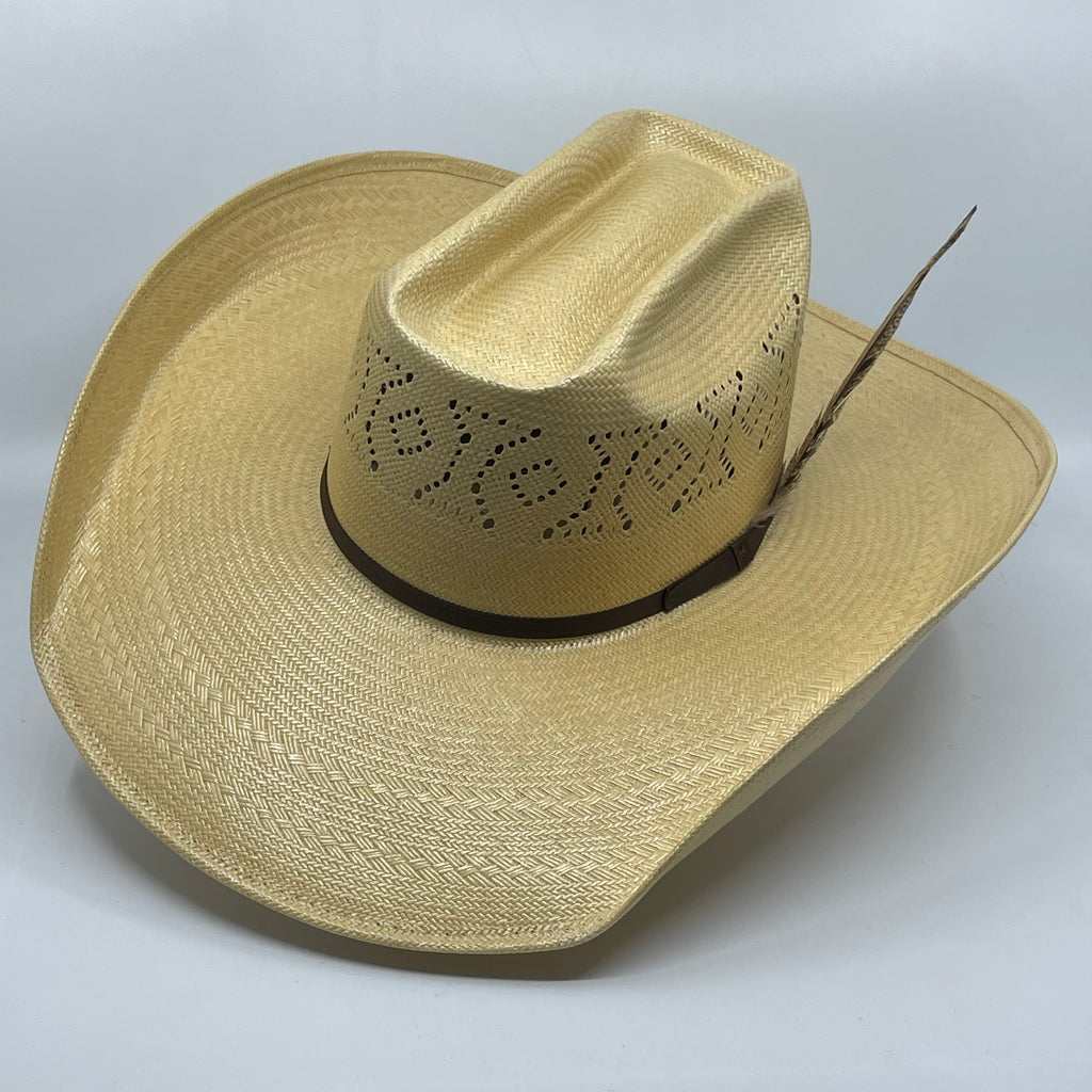 4 inch top brim hat