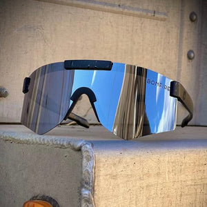 American Bonfire Polarized “Bonfire Black Silver” Sunglasses