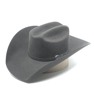 Twister 5X Granite Gray Fur Felt Cowboy Hat (4 1/4” Brim)