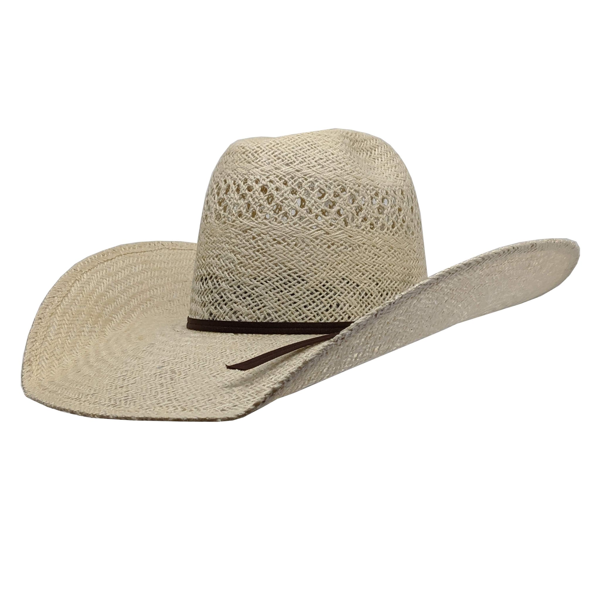 Rodeo King Jute Straw Cowboy Hat (4 1/2" Brim)